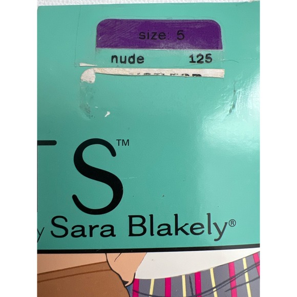 Assets by Spanx Fabulous Footless Body Shaping Pantyhose Nude Size 5 - Picture 3 of 5